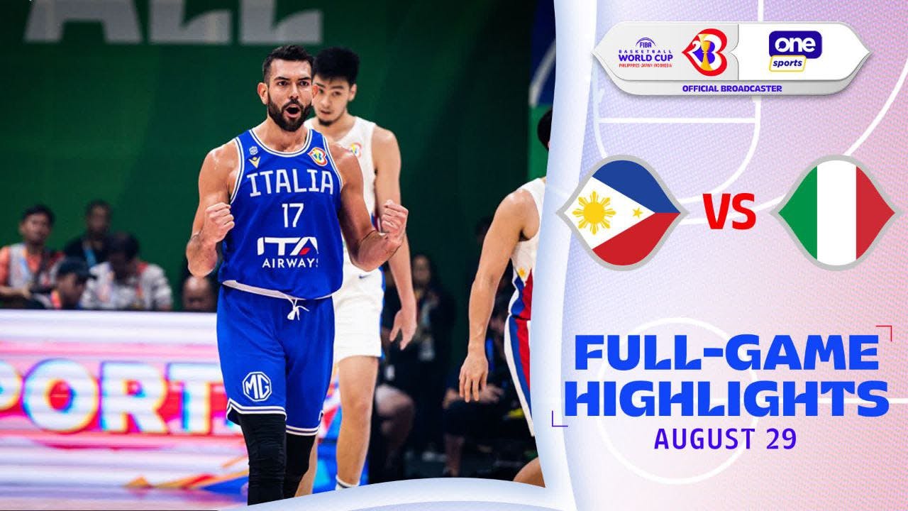 Italy torches Gilas in FIBA World Cup OneSports.PH